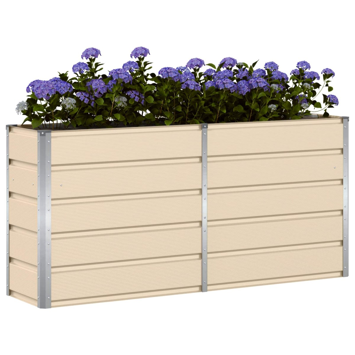 vidaXL Γλάστρα Ελεφαντόδοντο 160 x 40 x 75 εκ. Ατσάλι