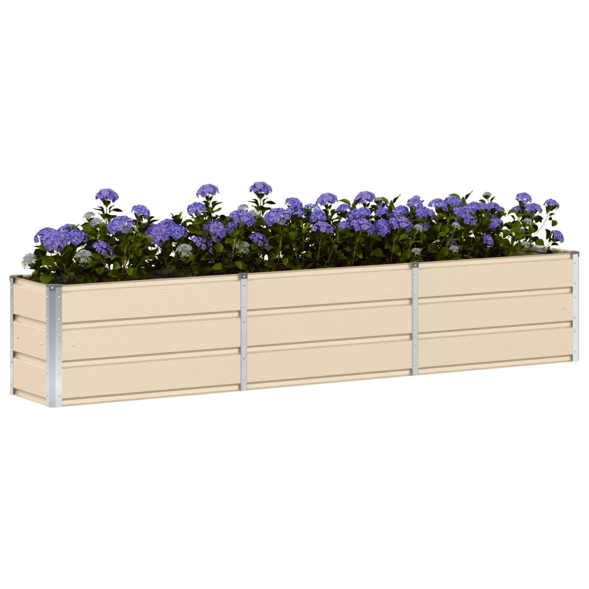 vidaXL Γλάστρα Ελεφαντόδοντο 240 x 40 x 45 cm Ατσάλι