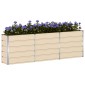 vidaXL Γλάστρα Ελεφαντόδοντο 240 x 40 x 75 εκ. Ατσάλι