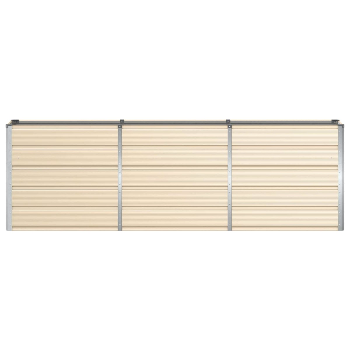 vidaXL Γλάστρα Ελεφαντόδοντο 240 x 40 x 75 εκ. Ατσάλι