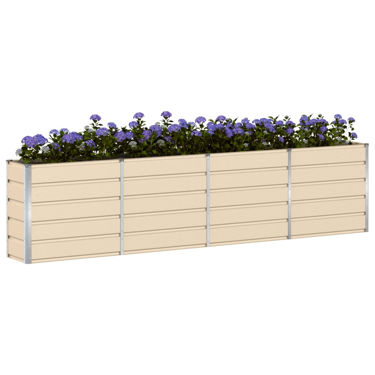 vidaXL Γλάστρα Ελεφαντόδοντο 320 x 40 x 75 εκ. Ατσάλι