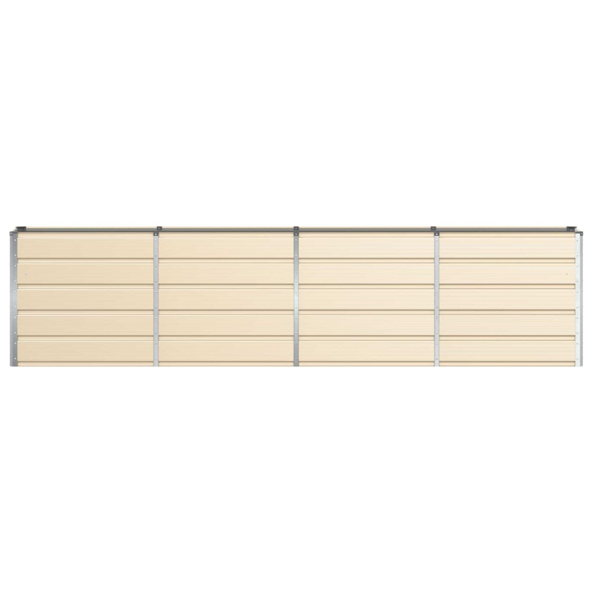 vidaXL Γλάστρα Ελεφαντόδοντο 320 x 40 x 75 εκ. Ατσάλι