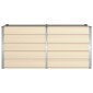 vidaXL Γλάστρα Ελεφαντόδοντο 160 x 80 x 75 cm Ατσάλι