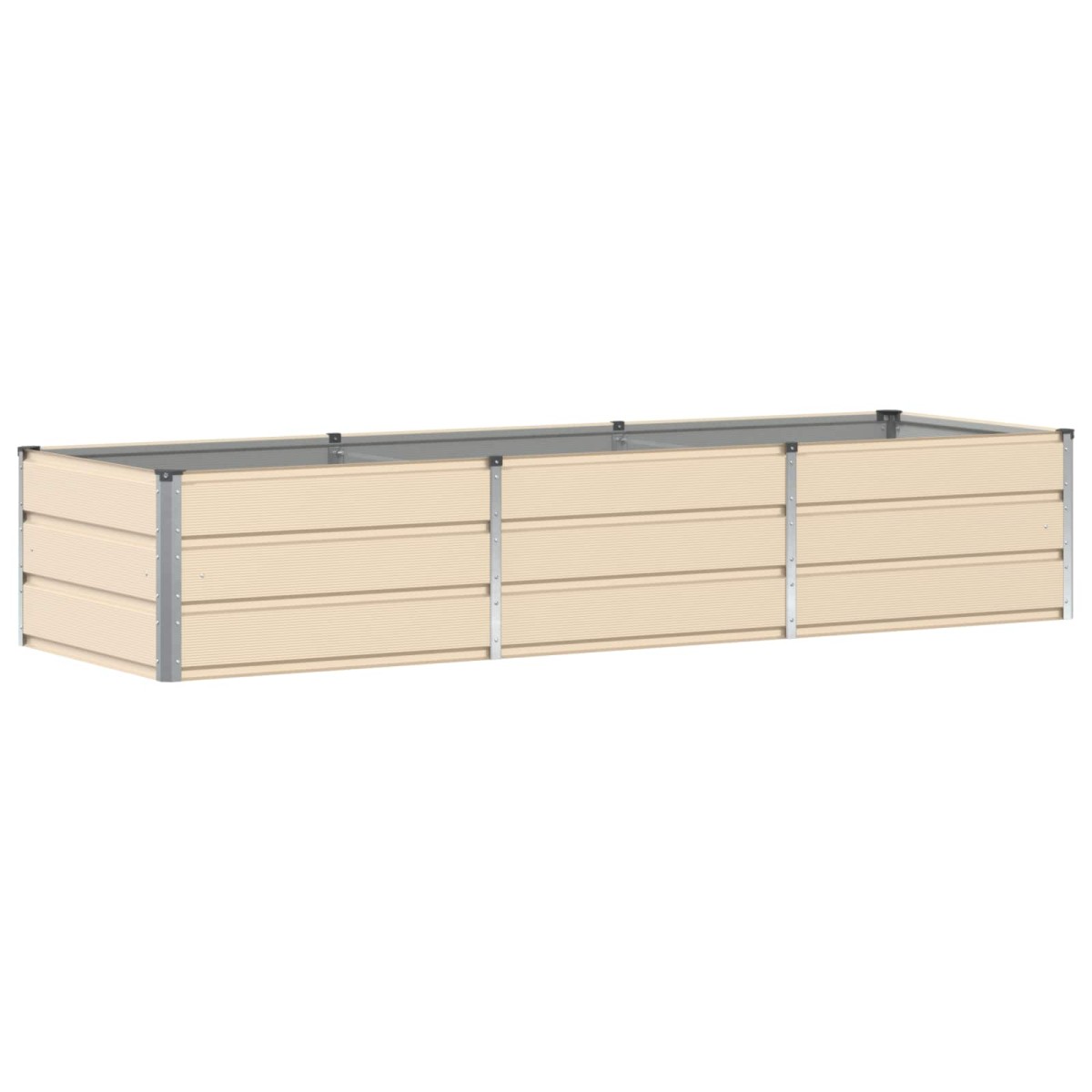 vidaXL Γλάστρα Ελεφαντόδοντο 240 x 80 x 45 cm Ατσάλι