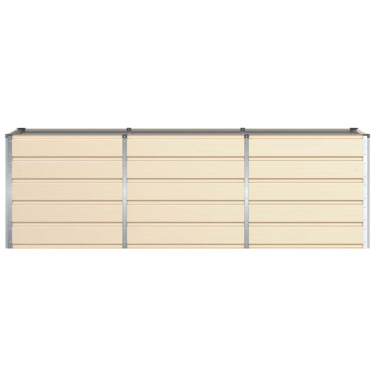vidaXL Γλάστρα Ελεφαντόδοντο 240 x 80 x 75 εκ. Ατσάλι