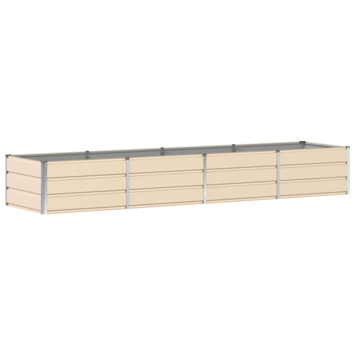 vidaXL Γλάστρα Ελεφαντόδοντο 320 x 80 x 45 cm Ατσάλι