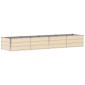 vidaXL Γλάστρα Ελεφαντόδοντο 320 x 80 x 45 cm Ατσάλι