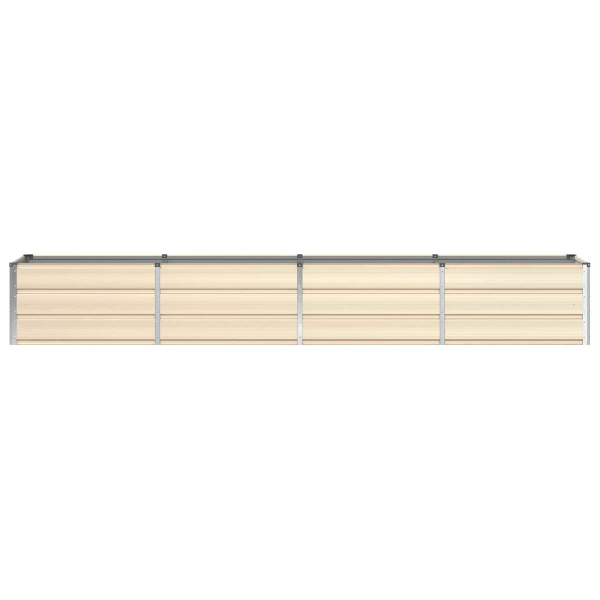vidaXL Γλάστρα Ελεφαντόδοντο 320 x 80 x 45 cm Ατσάλι