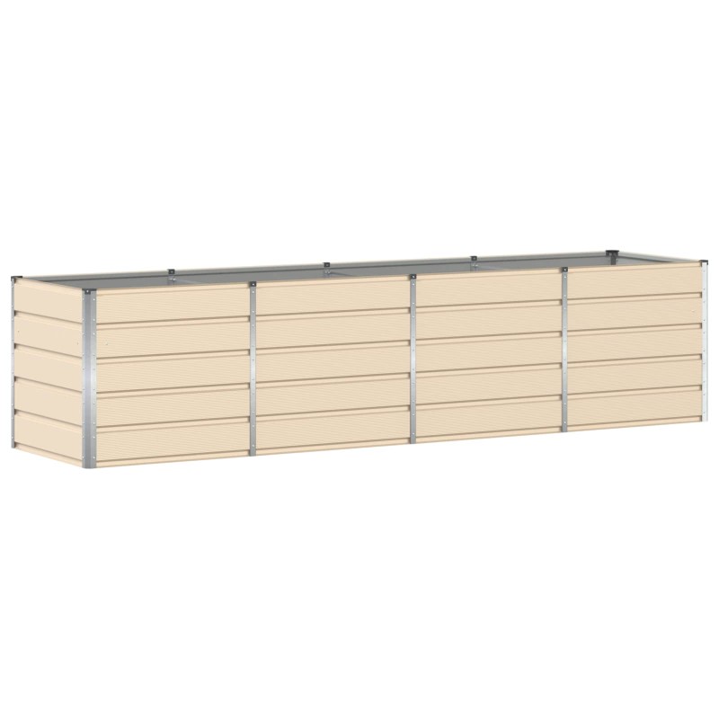 vidaXL Γλάστρα Ελεφαντόδοντο 320 x 80 x 75 εκ. Ατσάλι