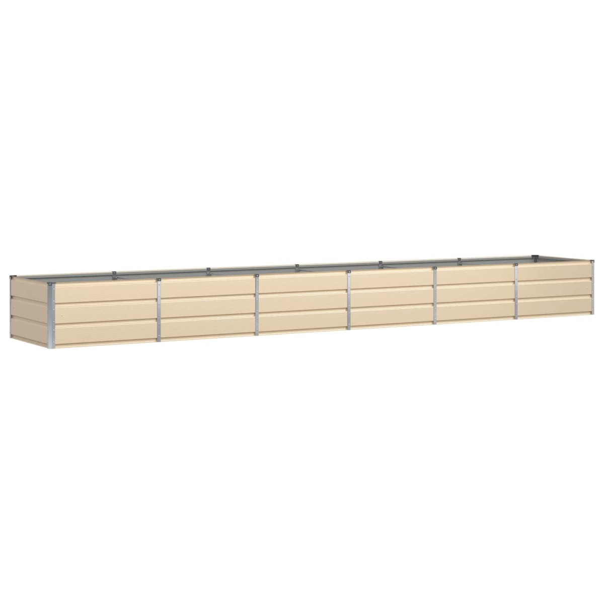 vidaXL Γλάστρα Ελεφαντόδοντο 480 x 80 x 45 cm Ατσάλι