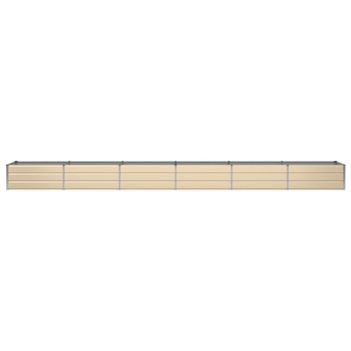 vidaXL Γλάστρα Ελεφαντόδοντο 600 x 80 x 45 cm Ατσάλι