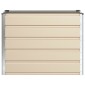 vidaXL Γλάστρα Ελεφαντόδοντο 100 x 50 x 75 cm Επικαλυμμένος Χάλυβας
