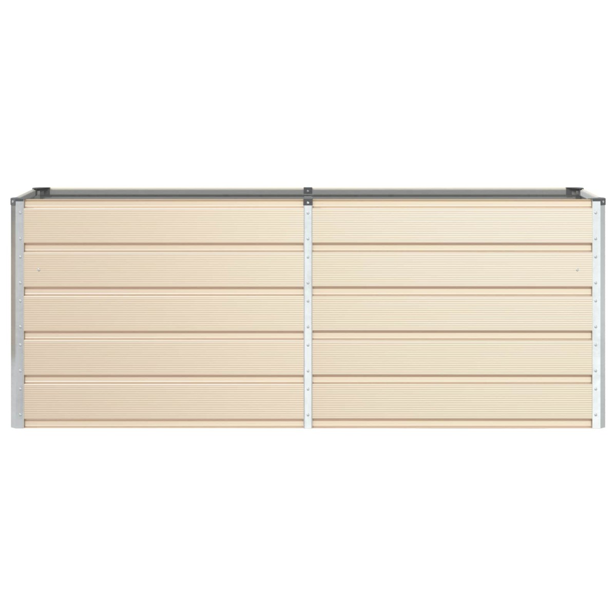vidaXL Γλάστρα Ελεφαντόδοντο 195 x 50 x 75 εκ Επικαλυμμένος Χάλυβας