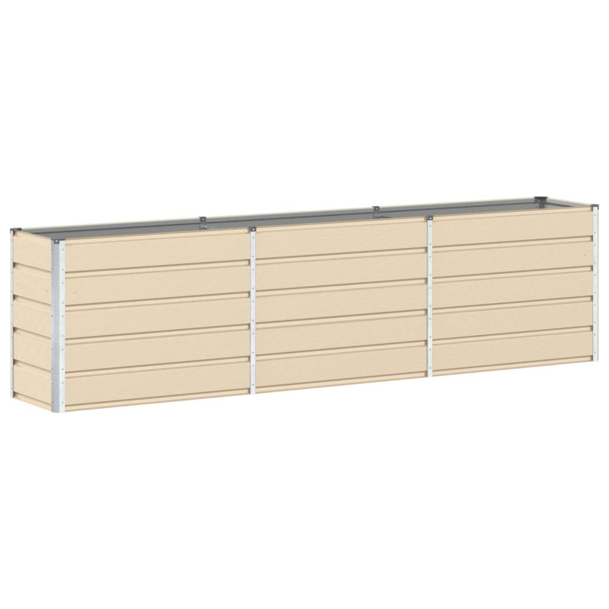vidaXL Γλάστρα Ελεφαντόδοντο 290 x 50 x 75 εκ Επικαλυμμένος Χάλυβας