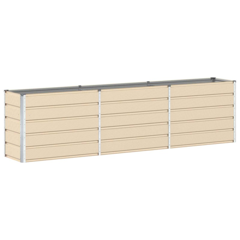 vidaXL Γλάστρα Ελεφαντόδοντο 290 x 50 x 75 εκ Επικαλυμμένος Χάλυβας