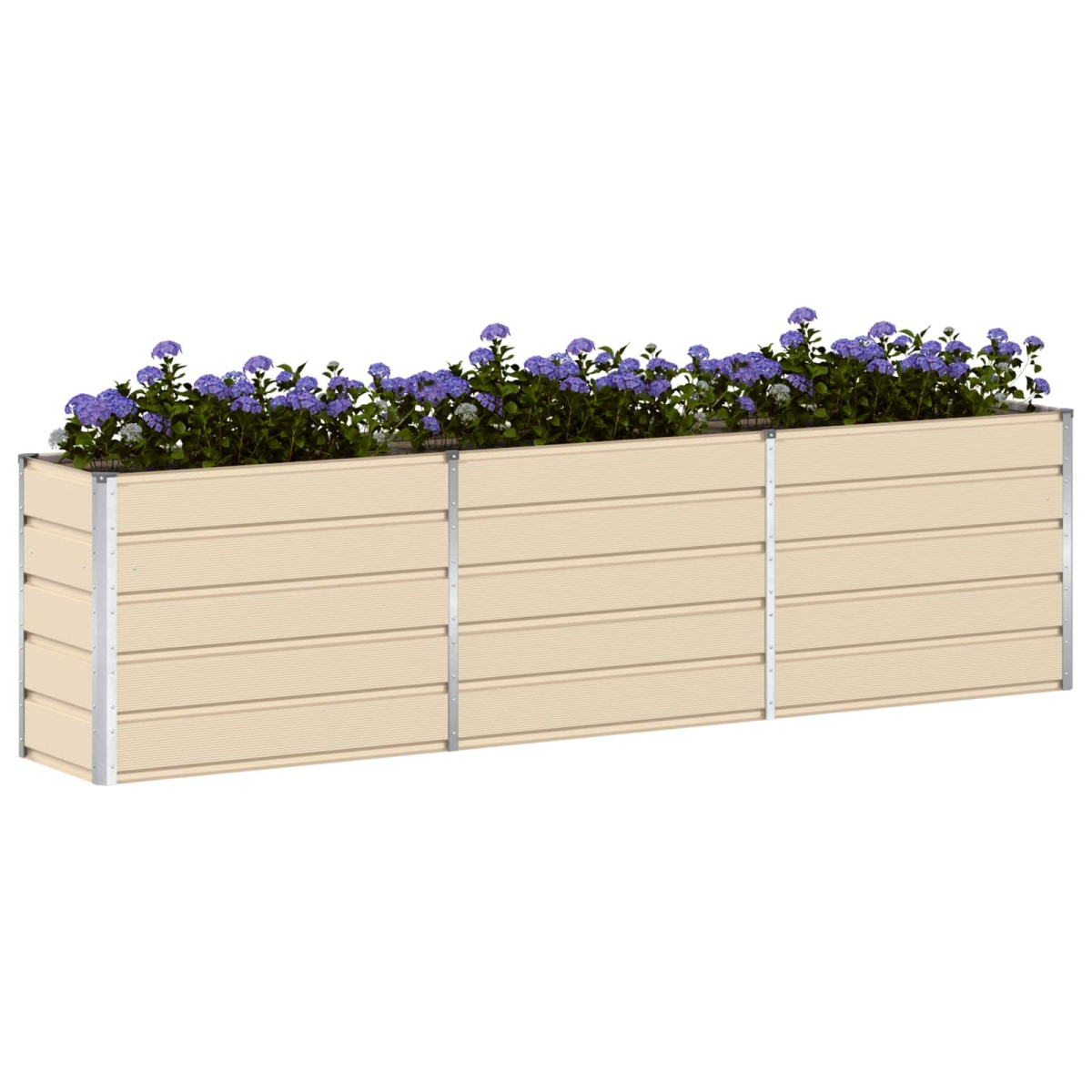 vidaXL Γλάστρα Ελεφαντόδοντο 290 x 50 x 75 εκ Επικαλυμμένος Χάλυβας