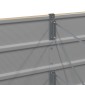 vidaXL Γλάστρα Ελεφαντόδοντο 385 x 50 x 75 εκ Επικαλυμμένος Χάλυβας