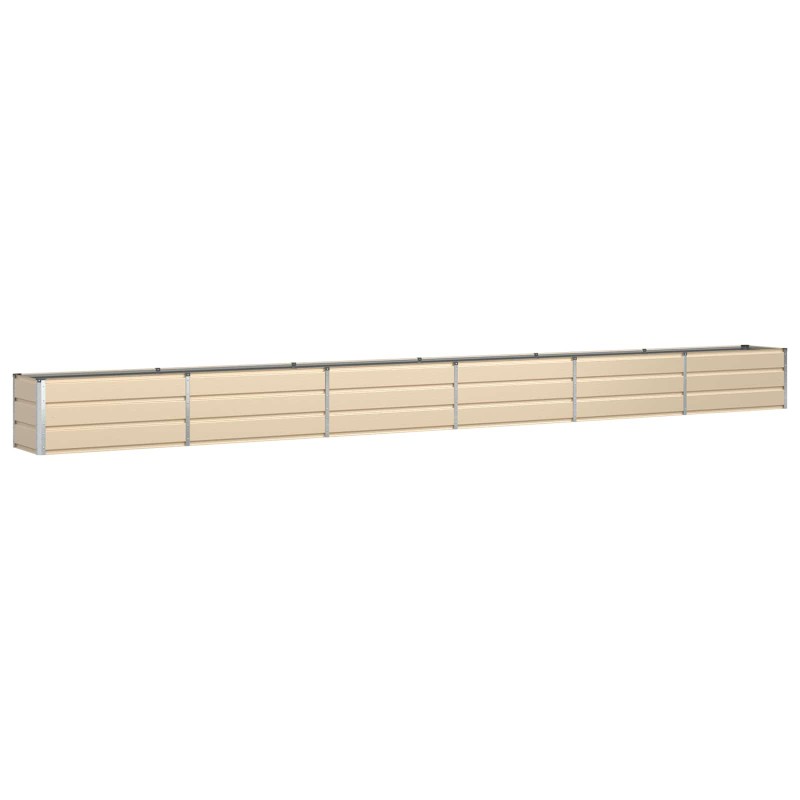 vidaXL Γλάστρα Ελεφαντόδοντο 580 x 50 x 45 εκ Επικαλυμμένος Χάλυβας