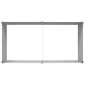 vidaXL Γλάστρα Ελεφαντόδοντο 195 x 100 x 45 εκ Επικαλυμμένος Χάλυβας