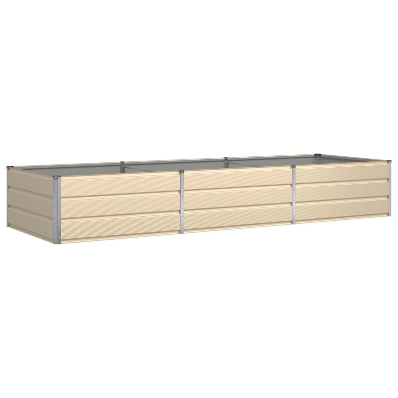 vidaXL Γλάστρα Ελεφαντόδοντο 290 x 100 x 45 εκ Επικαλυμμένος Χάλυβας