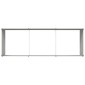 vidaXL Γλάστρα Ελεφαντόδοντο 290 x 100 x 45 εκ Επικαλυμμένος Χάλυβας