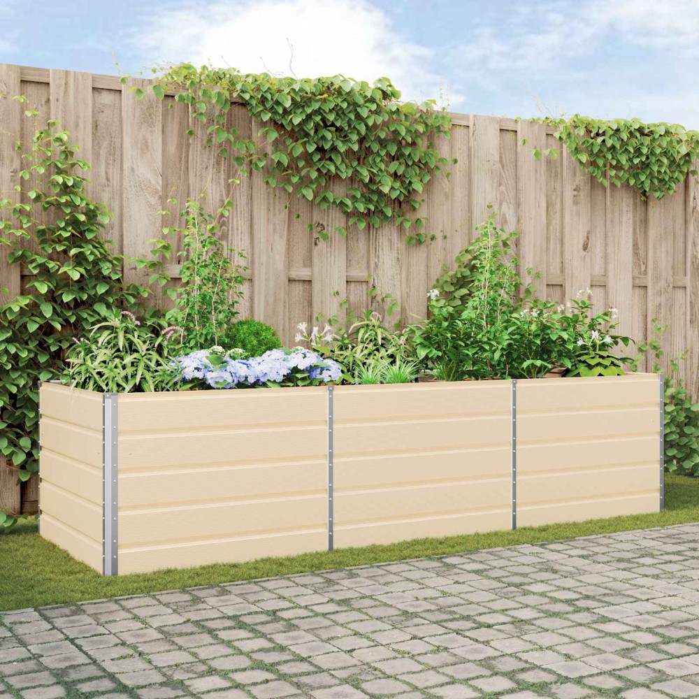 vidaXL Γλάστρα Ελεφαντόδοντο 290 x 100 x 75 εκ Επικαλυμμένος Χάλυβας