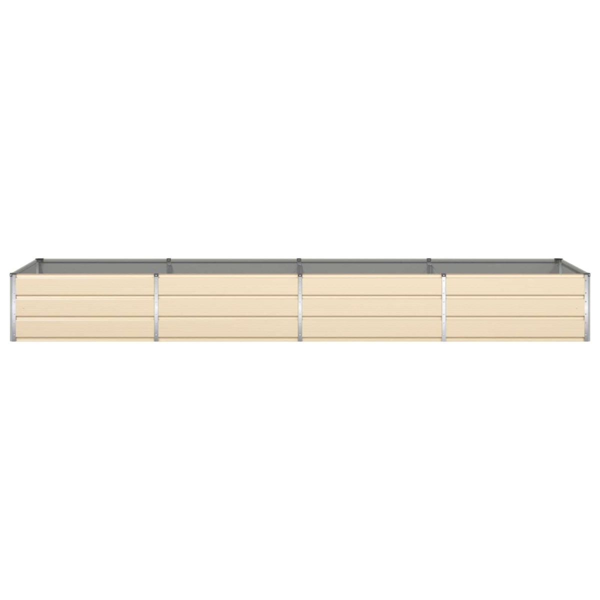 vidaXL Γλάστρα Ελεφαντόδοντο 385 x 100 x 45 εκ Επικαλυμμένος Χάλυβας