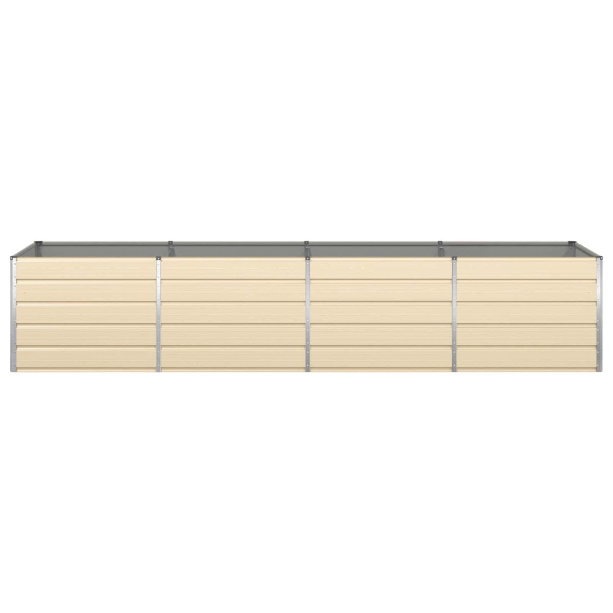 vidaXL Γλάστρα Ελεφαντόδοντο 385 x 100 x 75 εκ Επικαλυμμένος Χάλυβας