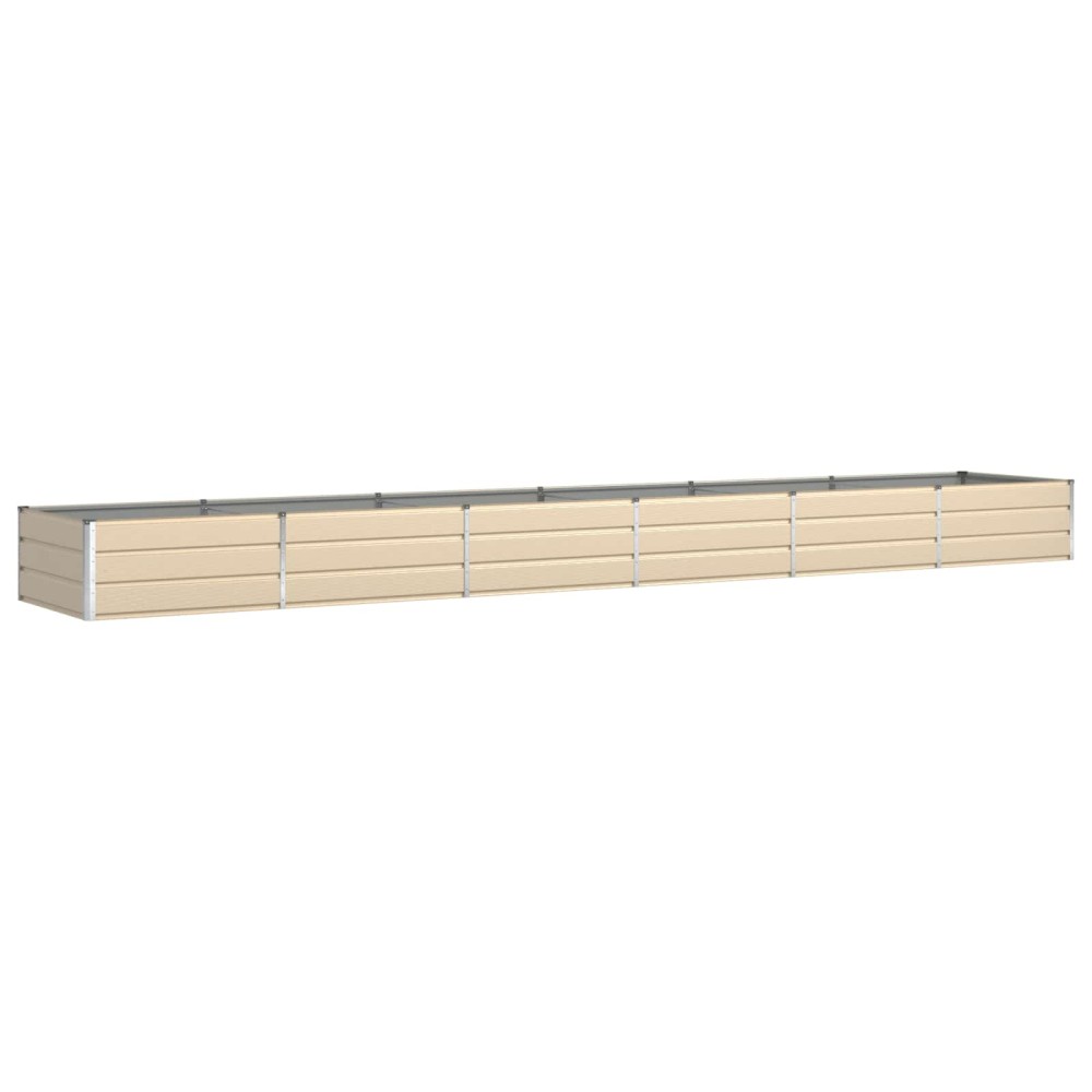 vidaXL Γλάστρα Ελεφαντόδοντο 580 x 100 x 45 εκ Επικαλυμμένος Χάλυβας