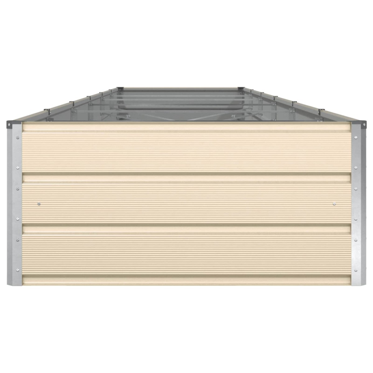 vidaXL Γλάστρα Ελεφαντόδοντο 580 x 100 x 45 εκ Επικαλυμμένος Χάλυβας