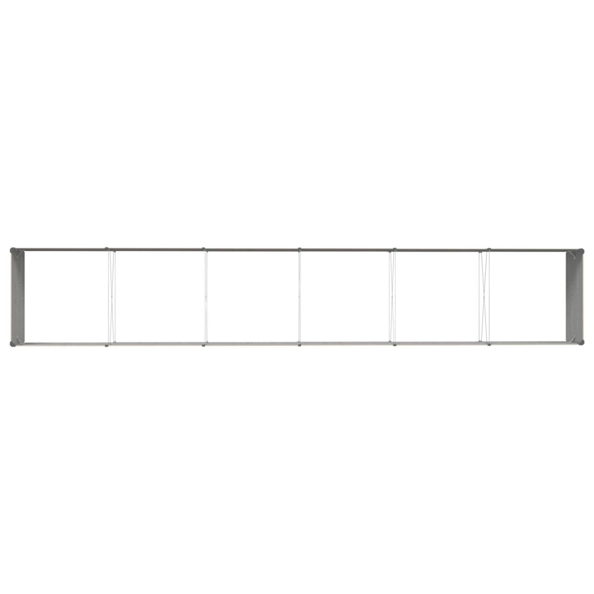vidaXL Γλάστρα Ελεφαντόδοντο 580 x 100 x 45 εκ Επικαλυμμένος Χάλυβας