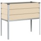 vidaXL Γλάστρα Ελεφαντόδοντο 100 x 45 x 90 εκ. Επικαλυμμένος Χάλυβας