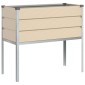 vidaXL Γλάστρα Ελεφαντόδοντο 100 x 45 x 90 εκ. Επικαλυμμένος Χάλυβας