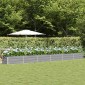 vidaXL Γλάστρα Ανοιχτό γκρι 600 x 80 x 45 cm Ατσάλι