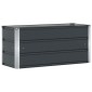 vidaXL Γλάστρα Ανθρακί 100 x 40 x 45 cm Ατσάλι