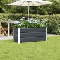 vidaXL Γλάστρα Ανθρακί 100 x 40 x 45 cm Ατσάλι