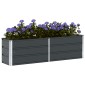 vidaXL Γλάστρα Ανθρακί 160 x 40 x 45 cm Ατσάλι