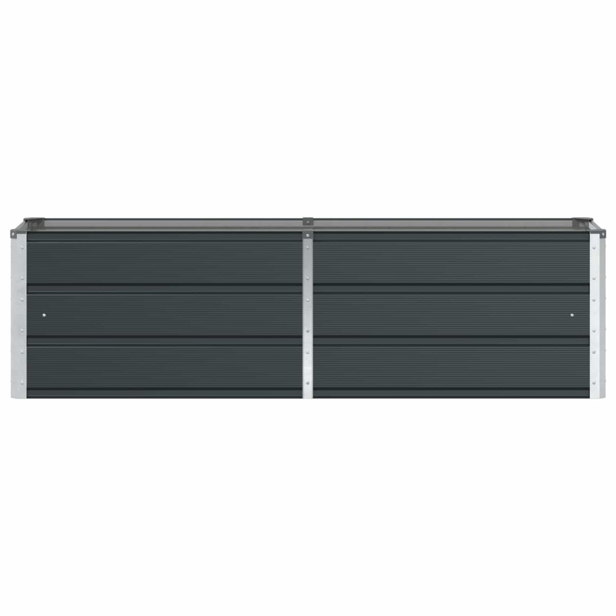 vidaXL Γλάστρα Ανθρακί 160 x 40 x 45 cm Ατσάλι