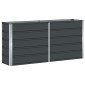 vidaXL Γλάστρα Ανθρακί 160 x 40 x 75 εκ. Ατσάλι