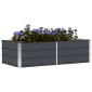 vidaXL Γλάστρα Ανθρακί 160 x 80 x 45 cm Ατσάλι