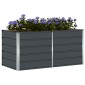 vidaXL Γλάστρα Ανθρακί 160 x 80 x 75 cm Ατσάλι