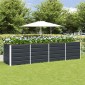 vidaXL Γλάστρα Ανθρακί 320 x 80 x 75 εκ. Ατσάλι
