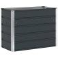 vidaXL Γλάστρα Ανθρακί 100 x 50 x 75 cm Επικαλυμμένος Χάλυβας