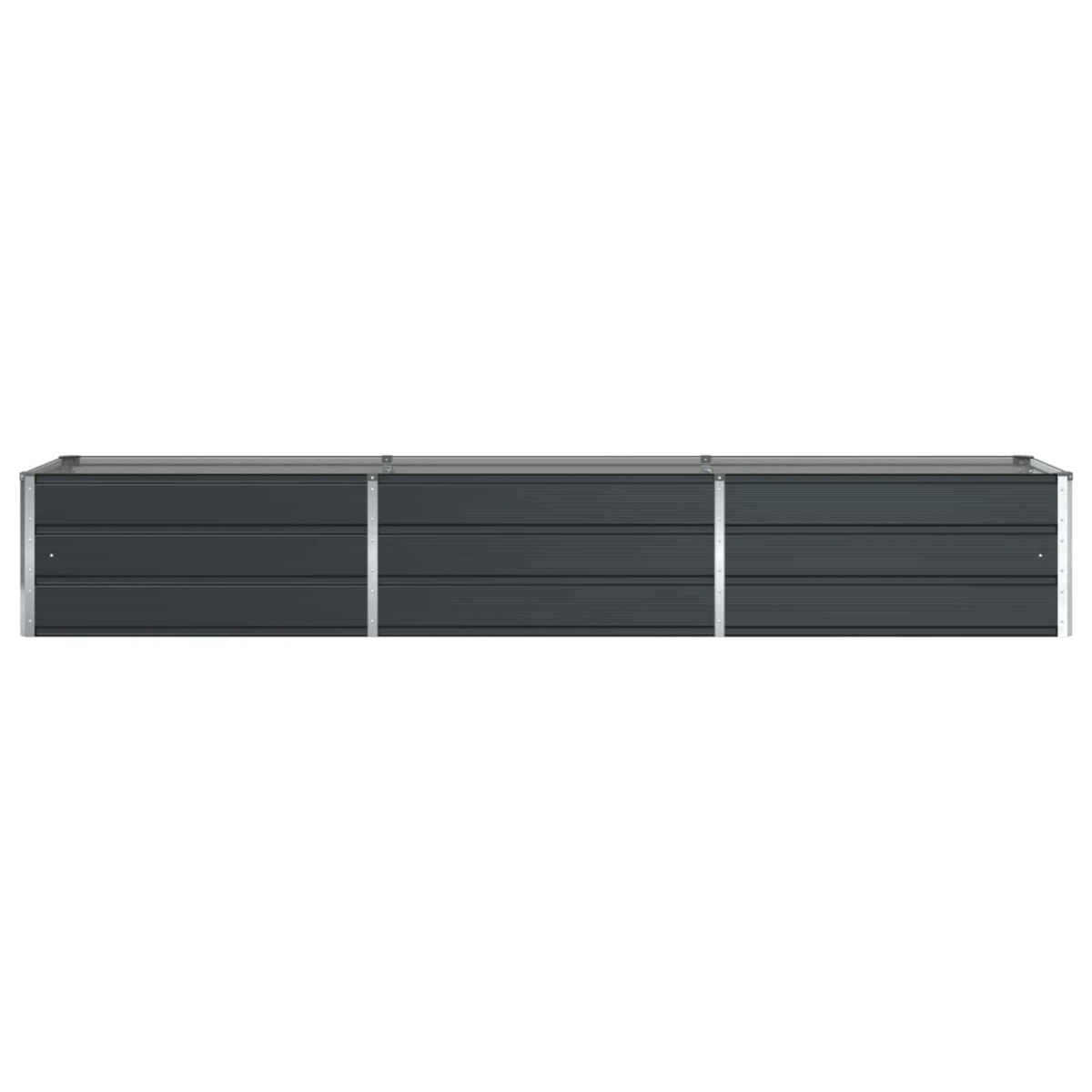 vidaXL Γλάστρα Ανθρακί 290 x 50 x 45 εκ Επικαλυμμένος Χάλυβας
