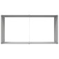 vidaXL Γλάστρα Ανθρακί 195 x 100 x 45 εκ Επικαλυμμένος Χάλυβας