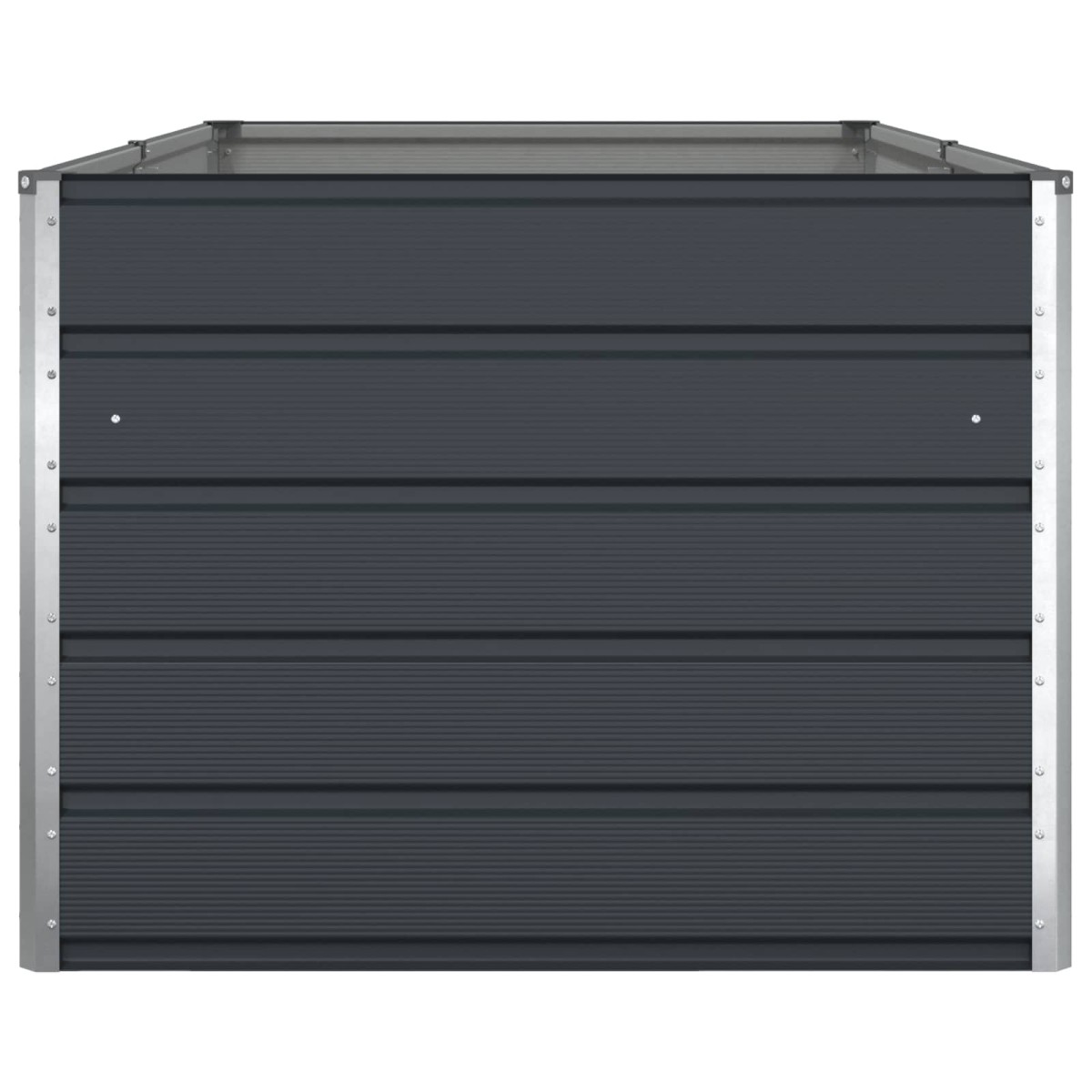 vidaXL Γλάστρα Ανθρακί 195 x 100 x 75 εκ Επικαλυμμένος Χάλυβας