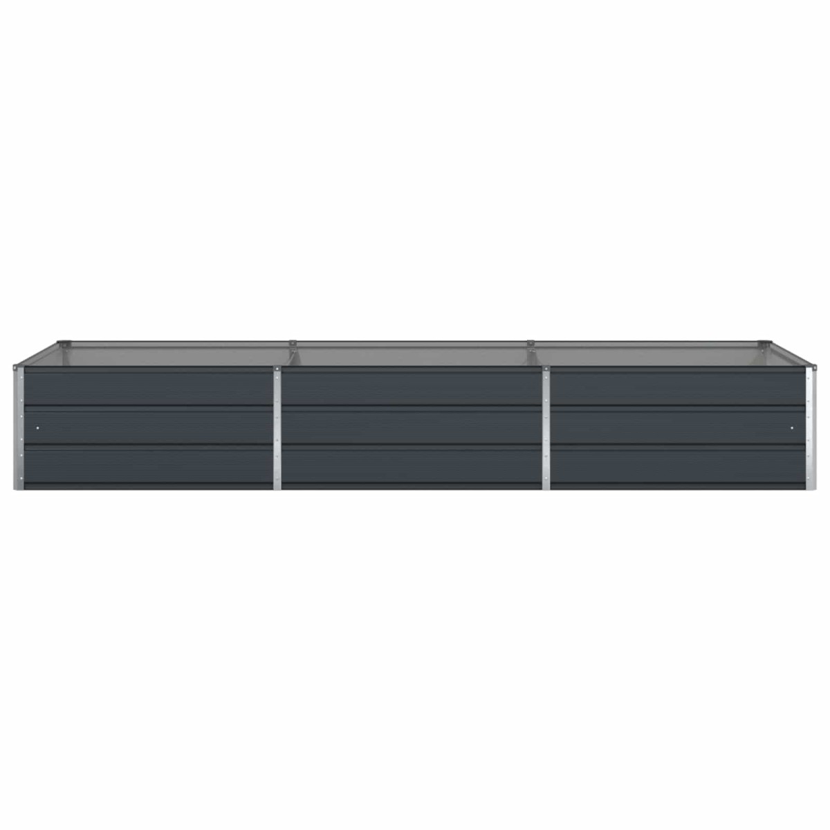 vidaXL Γλάστρα Ανθρακί 290 x 100 x 45 εκ Επικαλυμμένος Χάλυβας