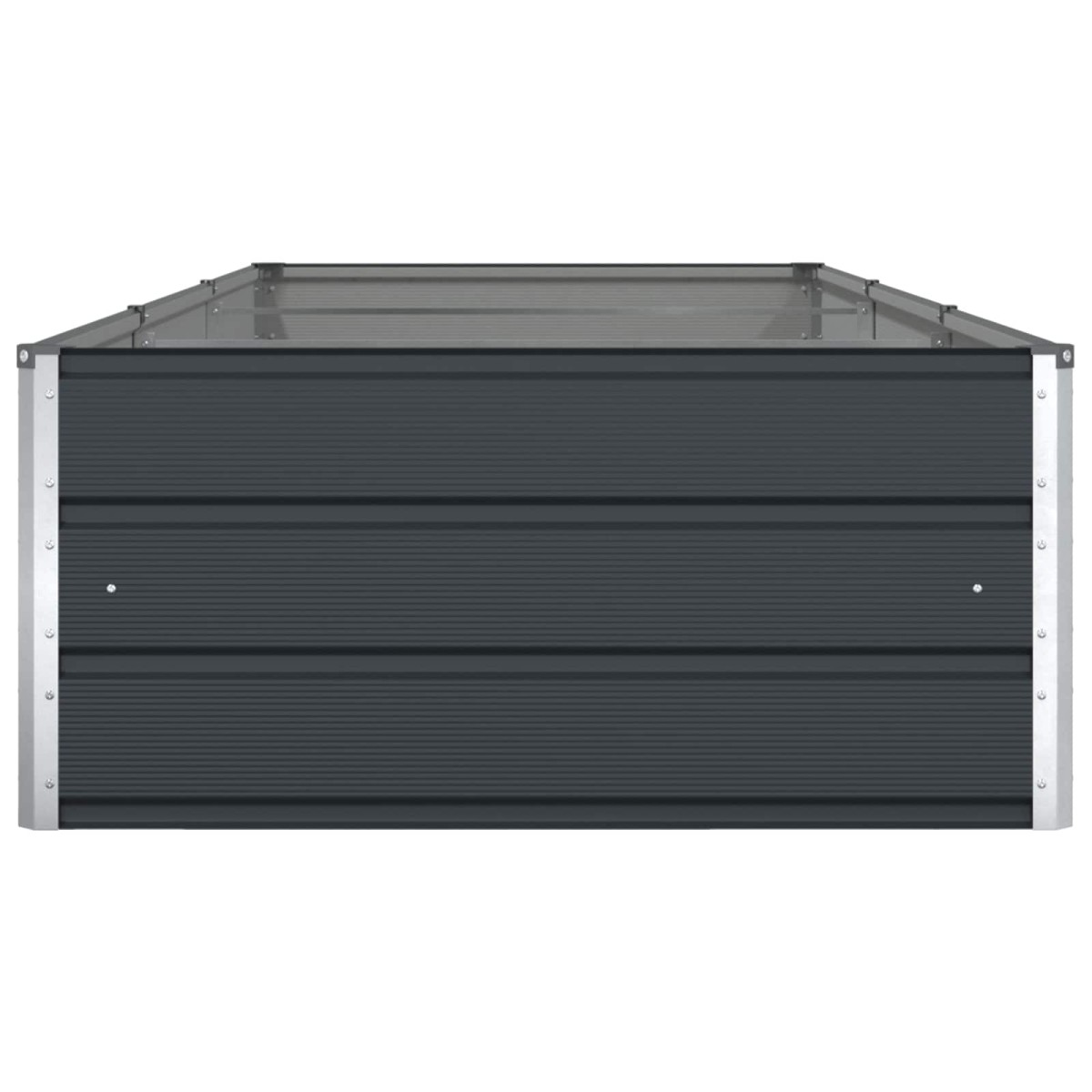 vidaXL Γλάστρα Ανθρακί 290 x 100 x 45 εκ Επικαλυμμένος Χάλυβας