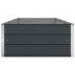 vidaXL Γλάστρα Ανθρακί 290 x 100 x 45 εκ Επικαλυμμένος Χάλυβας