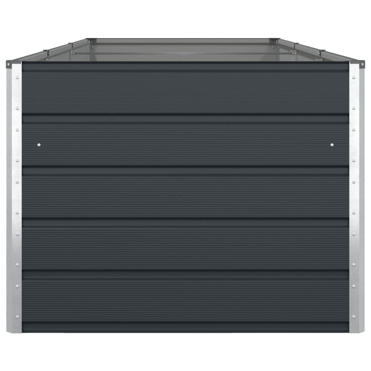 vidaXL Γλάστρα Ανθρακί 290 x 100 x 75 εκ Επικαλυμμένος Χάλυβας